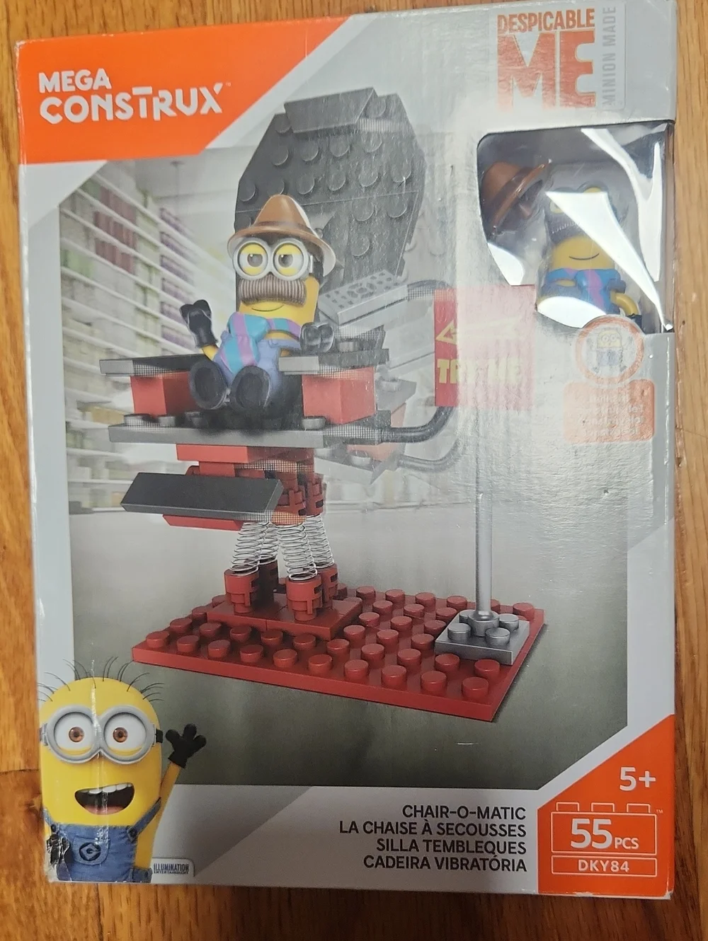 Despicable Me Chair-O-Matic Building Set - Red, NWT